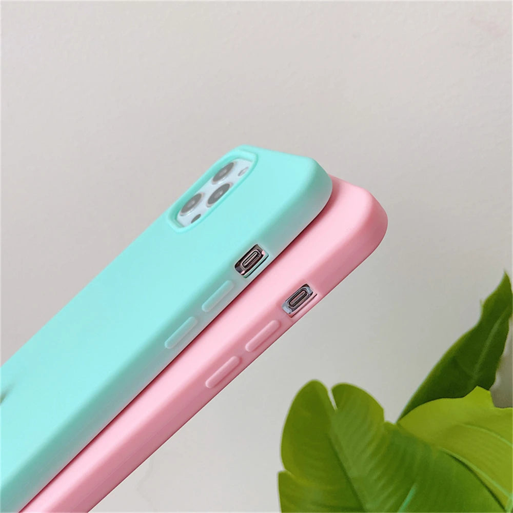 Crossbody Necklace Strap Lanyard Matte Silicone Case For iPhone 17 16 15 14 Pro Max 11 12 13 XR X XS 8 Plus SE Shockproof Cover