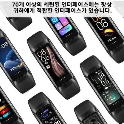 2026 New 1.1" AMOLED Color Display Smartwatch Waterproof Swimming Sports Watch Indoor Outdoor Tracking Smart Band