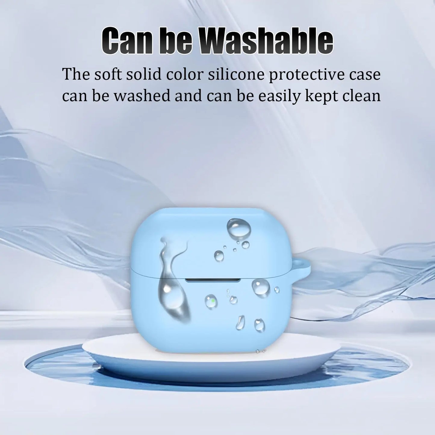 2 in 1 Silicone Case for Samsung Galaxy Buds3/Galaxy Buds3 Pro (2024) Shockproof Full Protective Accessory Cover Cute For Women