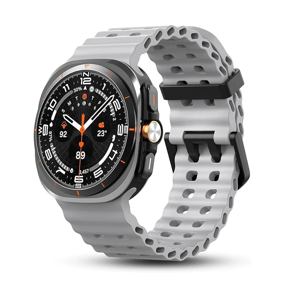 Original Strap for Samsung Galaxy watch Ultra 47mm accessories Marine Silicone Sport Bracelet Correa Galaxy watch 7 Ultra Band