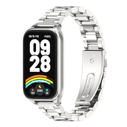 For Xiaomi Smart Band 9 Active Strap Smart Bracelet Mi Band 9 Active Strap Metal Stainless Steel Replacement Wrist Watchband