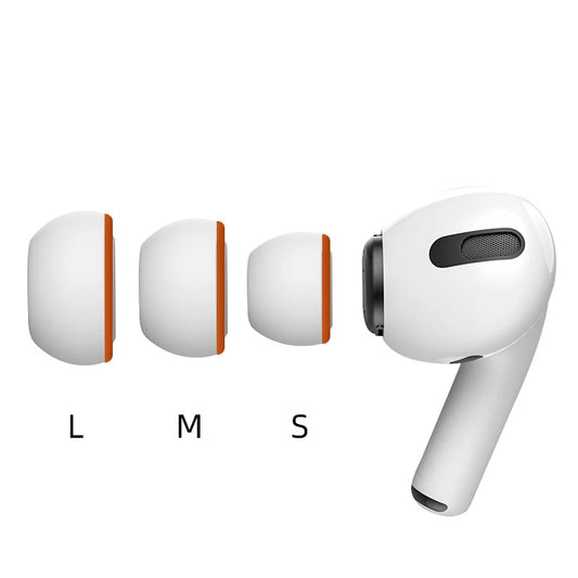 Memory Foam Ear pads For Airpods Pro Wireless Bluetooth Earphones Silicone Ear Covers Caps Earphone Earpads Eartips 2pcs/pair - covers4phones