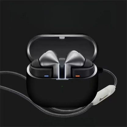 2 in 1 Silicone Case for Samsung Galaxy Buds3/Galaxy Buds3 Pro (2024) Shockproof Full Protective Accessory Cover Cute For Women