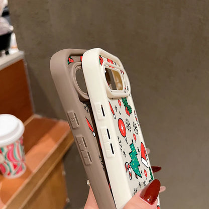 Cute Christmas Phone Case For Google Pixel 9 Pro XL 9 8 Pro 8A 7A Shockproof Soft Silicone Protector Cover For Pixel 9 8 7 Pro