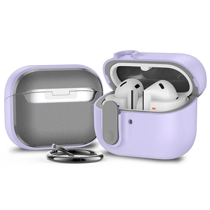 Protective Case For Samsung Galaxy Buds 3 Pro Earphone Cover For Galaxy Buds 3 Security Lock Wireless Headphone Case Accessories