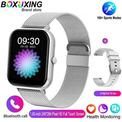 Watch 5 Upgraded Sports Smart Watch 2026 New Men Woman GPS Track HD Bluetooth Call Heart Rate IP68 Waterproof Fitness Smartwatch