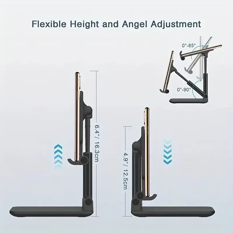 Mobile Phone Holder Stand Desktop Lazy Bedside Bracket Support Stand Foldable and Hoisting Multi-Function Telescopic Holder