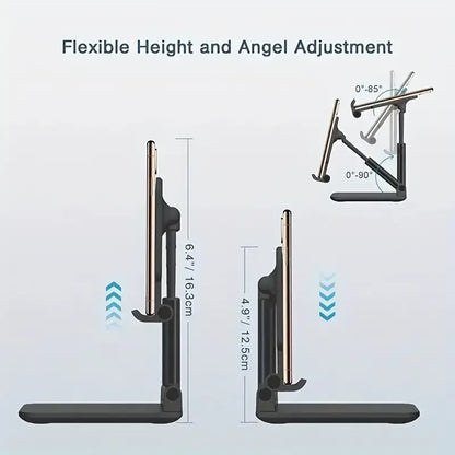 Mobile Phone Holder Stand Desktop Lazy Bedside Bracket Support Stand Foldable and Hoisting Multi-Function Telescopic Holder