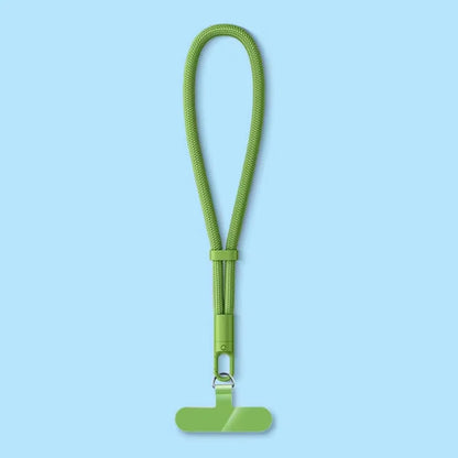 Universal Adjustable Mobile Phone Lanyard Short Wrist Strap with Self-locking Anti-drop Design Durable Polyester Phone Strap