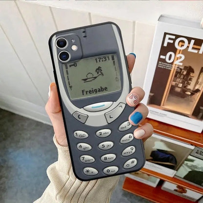 Case For Apple iPhone 13 14 15 11 12 Pro 7 XR X XS Max 8 Plus SE 2022 Phone Cover Shell Magnetic Radio Tape Cassette