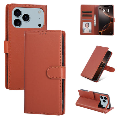 PU Leather Wallet Phone Case For iPhone 17 Pro Max  17 Pro 17 Air 17 16 15 14 Flip Cover Protective Magnetic With Picture Frame