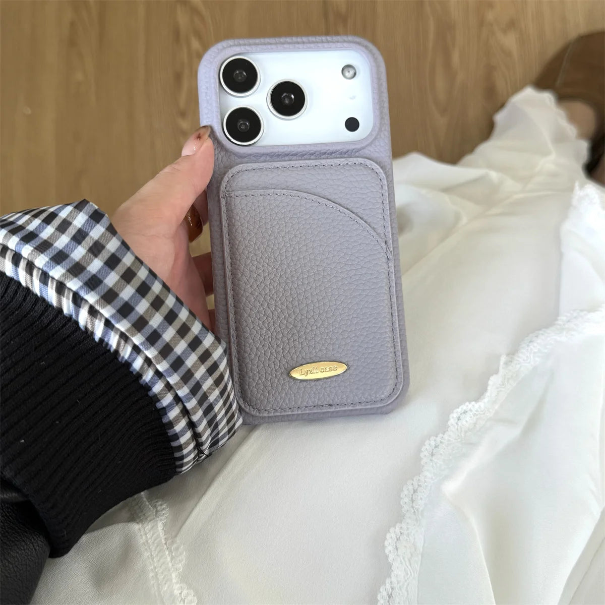 Cards Solt Wallet Leather Phone Case for IPhone 17 Air 17 16 Pro Max 15 Plus 14  11 13 12 Mini Purse Card Protective Cover