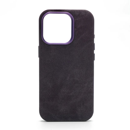 Luxury Metal Lens Magnetic Fiber Leather Case For iPhone 16 Pro Max 15 14 Plus 13 12 MagSafe Wireless Charging Shockproof Cover