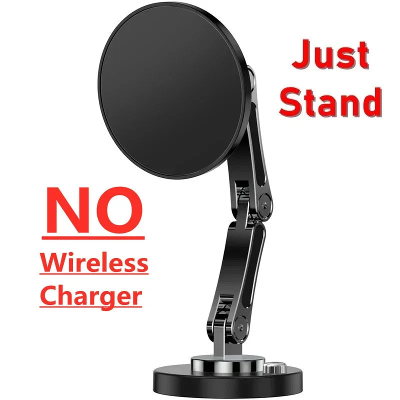 NEW Car Wireless Charger Stand Magnet Car Mount Fast Charging Station Phone Holder Bracket For iPhone 16 15 14 13 12 Pro Max