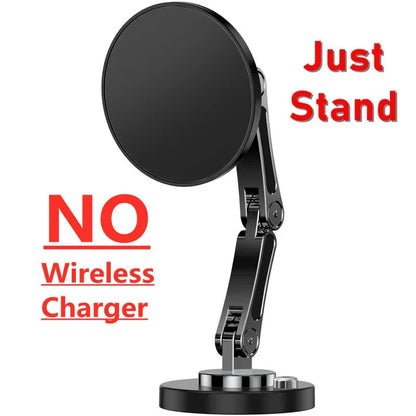 NEW Car Wireless Charger Stand Magnet Car Mount Fast Charging Station Phone Holder Bracket For iPhone 16 15 14 13 12 Pro Max