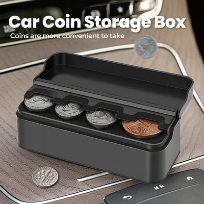Car Coin Small Storage Home Dual Purpose Change Box Creative Coins Purse Euro Dispenser Holder Case Wallet Holders Money Boxes