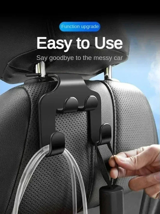 Car Seat Hook Multifunctional Phone Holder  Multifunctional Storage Hook for The Back of Car Interior Seats Hanger Storage