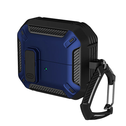 Newest carbon fibre switch earphone cover for Men For Samsung Galaxy Buds 3/Buds3 Pro Buzz 3 Pro Earbuds Case with cleaning kit