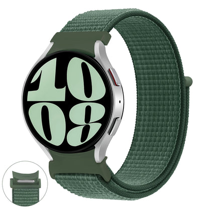 Nylon loop Band For Samsung Galaxy Watch 7 6 5 4 44mm 40mm 5 pro 45mm Sport 20mm bracelet Galaxy Watch6 Classic 47mm 43mm Strap
