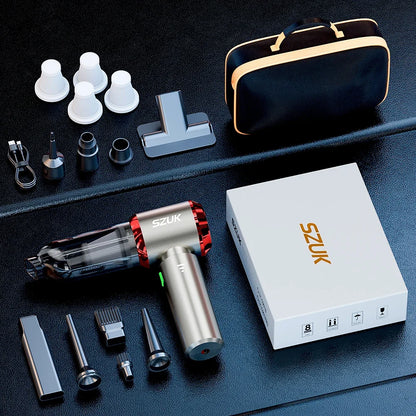 SZUK Car Vacuum Cleaner 985000PA Powerful Wireless Car Cleaner Cleaning Machine Cordless Mini HandHeld Portable Vacuum Cleaner