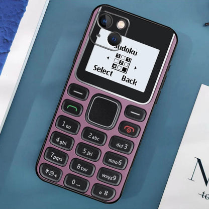 Retro Mobile Phone Case For iPhone 16 15 14 13 12 11 Pro Max X XS Max XR Plus Bumper Case Cover