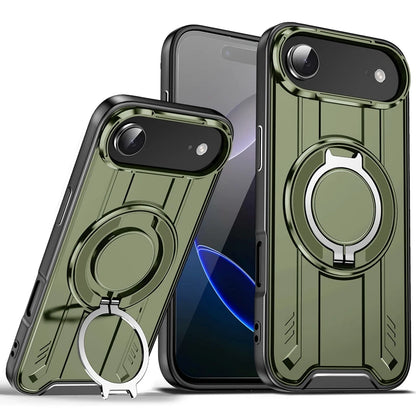Magnetic Car Holder Ring Shockproof Armor Case For iphone 17 Pro Max 5G Camera Lens Protection Cover For iphone17 Air
