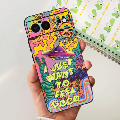 For Cover Google Pixel 6 Case Cute Cat Cartoon Bumper Back Shockproof Soft TPU Case For Google Pixel 6A 6PRO Pixel 6 Phone Cases