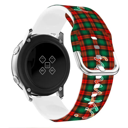20mm 22mm Christmas Style Silicone Strap for COROS APEX 4 42mm PACE Pro Wristband Suunto Vertical 2 Run Race 2 CMF Watch 3 Pro 2