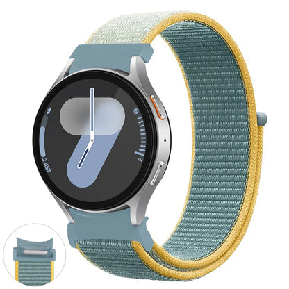 Nylon loop Band For Samsung Galaxy Watch 7 6 5 4 44mm 40mm 5 pro 45mm Sport 20mm bracelet Galaxy Watch6 Classic 47mm 43mm Strap