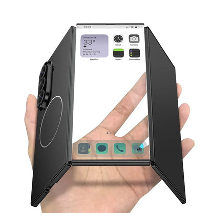 Magnetic Cover For Samsung Galaxy Z TriFold Case Hard Ultra-thin Full Edge Glass Screen Protector