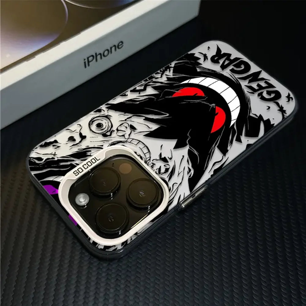 Anime Gengar Phone Case for Samsung Galaxy S25 S24 S23 S22 S21 S20 Note20 FE Ultra Plus 4G 5G Anti Fall Matte Back Cover