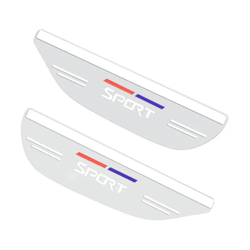 Car Rearview Mirror Rain Eyebrow Universal Car Window Rain Shield Cartoon Reversing Mirror Rain Shield Reflector