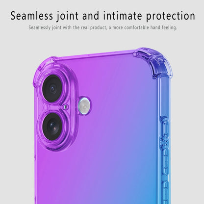 New Airbag Shockproof Gradient TPU Case for Apple iPhone 17 Pro Max iPhone 17 Air Protective Cover Back Shell Coque Fundas