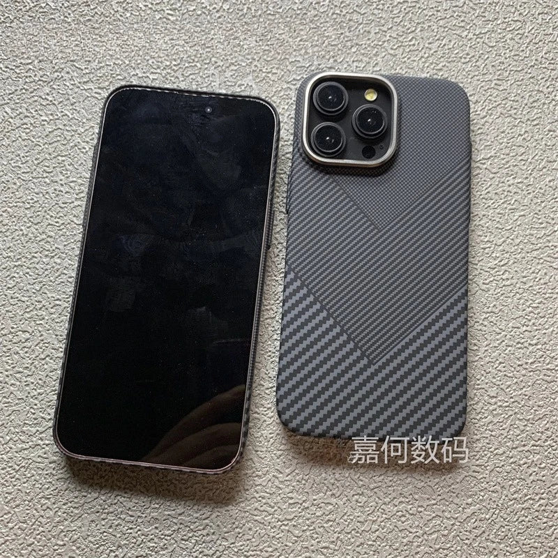 Color Collision MagSafe Hard Cover Case for iPhone 16 15 Pro Max Plastic PC Carbon Relief Shell Camera Lens Alloy Armor Fundas