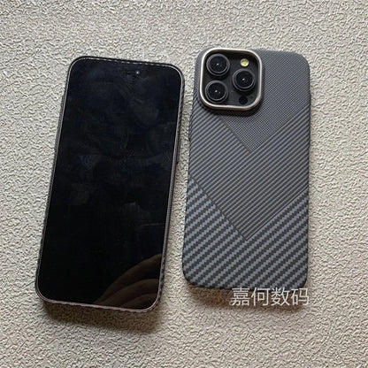 Color Collision MagSafe Hard Cover Case for iPhone 16 15 Pro Max Plastic PC Carbon Relief Shell Camera Lens Alloy Armor Fundas