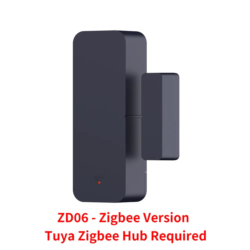Tuya Zigbee 3.0 Door and Window Sensor Smart Sensor Contact Sensor APP Remote Control SmartLife Work with Zigbee2Mqtt ZHA Alexa