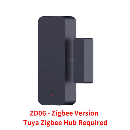 Tuya Zigbee 3.0 Door and Window Sensor Smart Sensor Contact Sensor APP Remote Control SmartLife Work with Zigbee2Mqtt ZHA Alexa