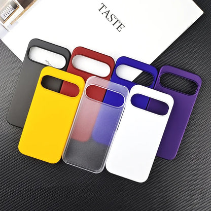 Slim Matte PC Case for Google Pixel 9A 9 Pro XL 8 7 Pro Solid Color Shockproof Cover for Google 5 XL 6 Pro Pixel 6A 7A 8A
