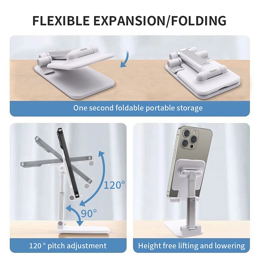 Desktop Phone Holder Stand Tablet Lazy Mount Tablet Flexible Adjustable Live Lazy Bracket For iPhone 17 16 15 14 Samsung Xiaomi