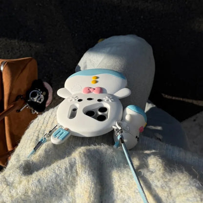 3D Cartoon Winter Snowman Earphone Case For AirPods1 2 3 AirPods 4 AirPods Pro Pro3 Pro2 Cute silicone shockproof Case Christmas