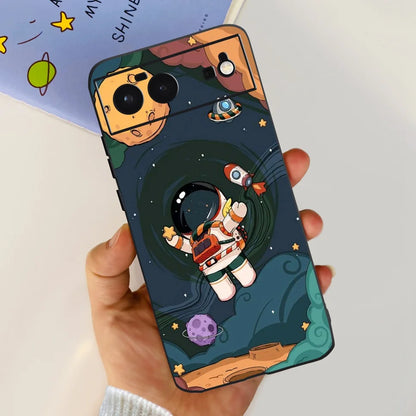 For Cover Google Pixel 6 Case Cute Cat Cartoon Bumper Back Shockproof Soft TPU Case For Google Pixel 6A 6PRO Pixel 6 Phone Cases