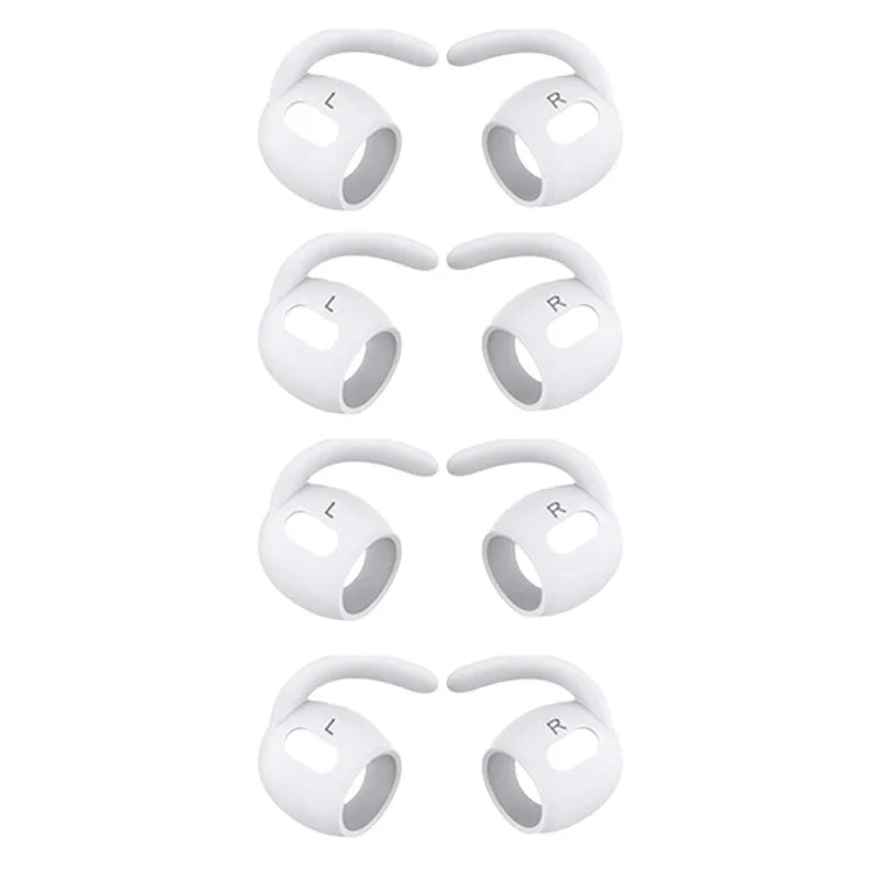 Silicone Anti Slip Ear Hooks For Air Pod Airpods Pro Anti Drop Earhook Holders Protector Cover Bluetooth Earphone Accessories - covers4phones