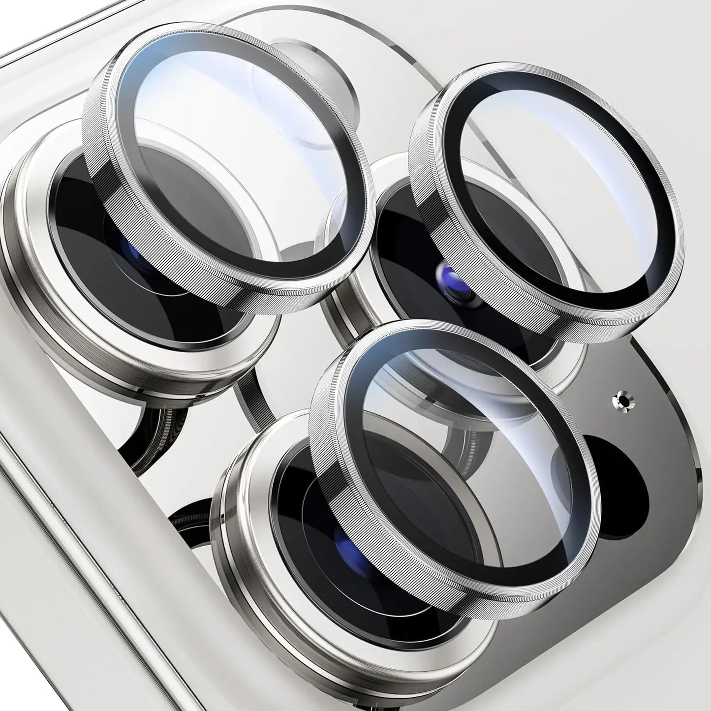 2-3Pcs Metal Tempered Glass Camera Lens Protector Cover For IPhone 15 16Pro Max 15 16 Plus Protection Phone Accessories