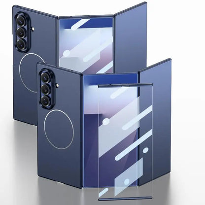 Magnetic Cover For Samsung Galaxy Z TriFold Case Hard Ultra-thin Full Edge Glass Screen Protector