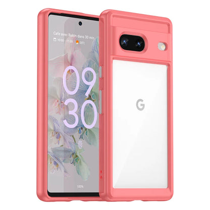 For Google Pixel 7 Case Cover Google Pixel 7 Capa Shockproof Bumper Clear Transparent Multicolour Fundas Google Pixel 7 8 Pro 7A