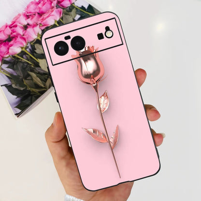 For Cover Google Pixel 6 Case Cute Cat Cartoon Bumper Back Shockproof Soft TPU Case For Google Pixel 6A 6PRO Pixel 6 Phone Cases