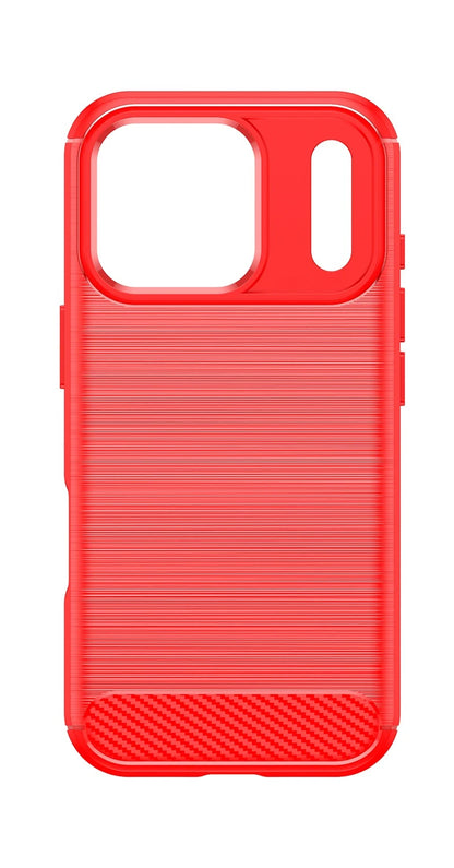 For iPhone 17 Pro Case Cover For iPhone 17 Pro Max 17 Air Shockproof Carbon Fiber Silicone Phone Case For iPhone 17 Pro Case