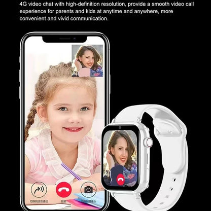 Security level Kids Smart 4G Call Phone Watch Waterproof Children GPS Monitor Boy Girls SOS Child Sports Digital Watches Tracker