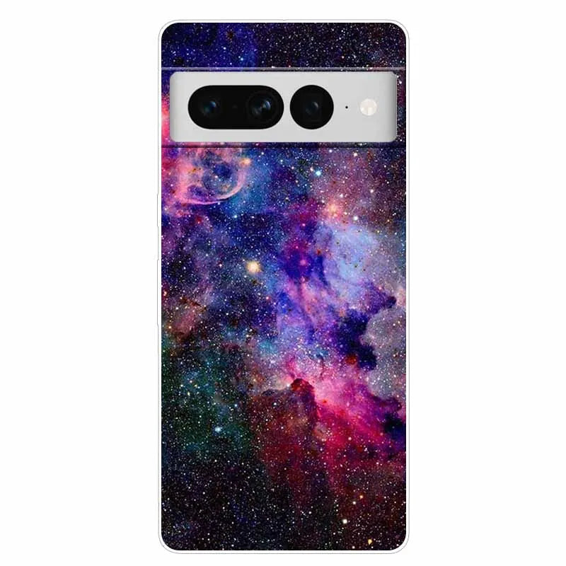 Case for Google Pixel 8 Pro / 7 7Pro Cover Pixel 8Pro Silicone Soft TPU Clear Funda for Google Pixel 8 5G Phone Shells Animals