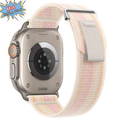 Trail Loop Strap For Apple Watch Ultra 2 49mm Series 9 8 7 45mm 41mm Sports Nylon Wristband For iWatch 6 5 4 3 SE 44mm 40mm 42mm